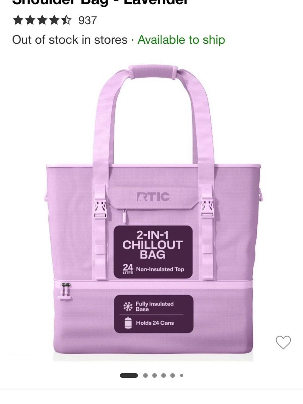 Artic 2 in 1 chill out bag Soft Cooler Tote Bag - Picture 3 of 8